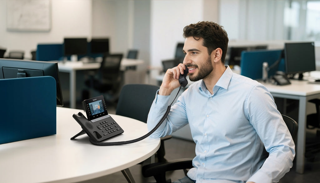 Téléphone à écran tactile SIP YEALINK T87W